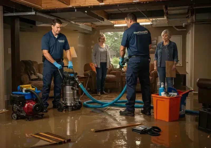 Basement Water Extraction and Removal Techniques process in Channing, TX